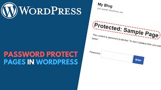 WordPress: How to Password Protect a Single Page via Block Editor or Quick Edit Feature