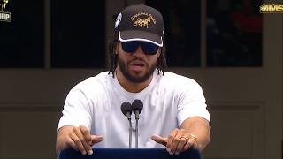 Jalen Brunson full speech & has message for haters at Knicks Championship Parade
