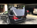 2006 SL65 AMG start up and contertible activation