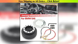 Hands-On 20Mm Car Steering Wheel Hub Adapter Snap Off Boss Kit Quick Release Set For Bmw E46 For Mo