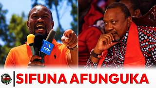 Official: Edwin Sifuna Confirms Working For Uhuru Kenyatta To Send Ruto Home