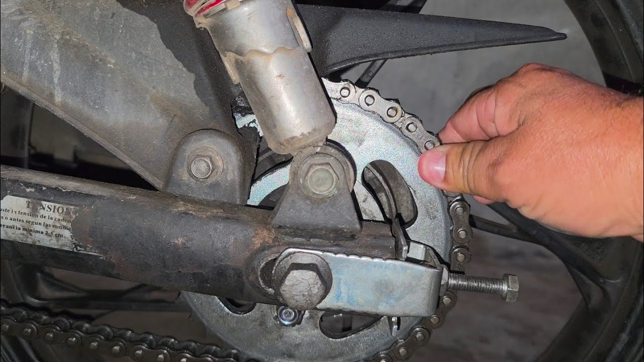 Como cambiar los cauchos de campana del sproket 