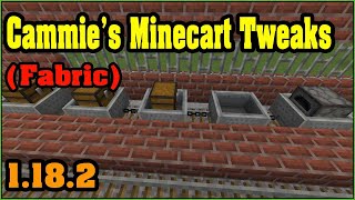 Cammies Minecart Tweaks (Fabric) Mod 1.18.2 & How To Install for Minecraft screenshot 1