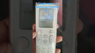 single user in samsung inverter AC #youtubeshorts #shortvideo #shorts#viral #ytshorts #trending