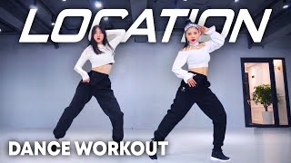 [Dance Workout] KAROL G, Anuel AA, J. Balvin - LOCATION | MYLEE Cardio Dance Workout, Dance Fitness