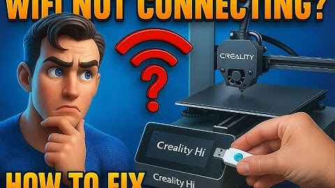 Fix Creality Hi Wi-Fi Connection Issues in Minutes!