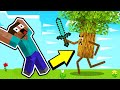 These MINECRAFT TREES are SCARY !! Minecraft in Hindi