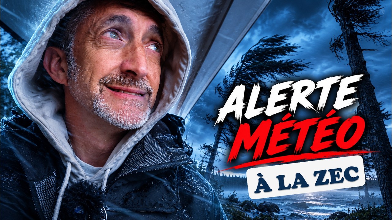 VENT, PLUIE et FROID: notre sortie de camping dans la zec ne s’est pas passé comme prévu.