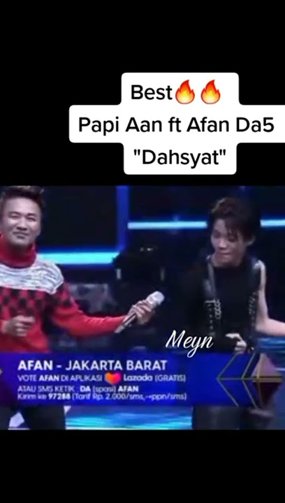 Papi Aan Duet sama Afan D'Academy .. #shorts #dangdut #indosiar #afan #academy #dangdutacademy