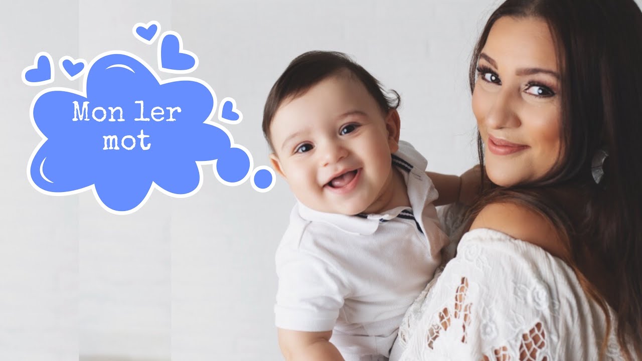 Le 1er MOT de BÉBÉ  KIYAN a 8 mois !!!