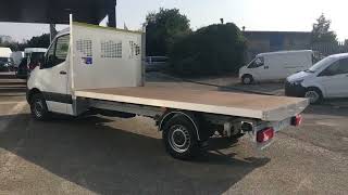 Sprinter 315 L3 Alloy Flatbed White