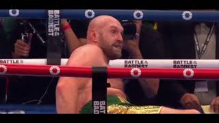 Tyson Fury vs Francis Ngannou - Knockdown