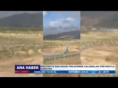 ERCİYES’TE DAĞ KIZAĞI PROJESİNDE ÇALIŞMALAR TÜM HIZIYLA SÜRÜYOR