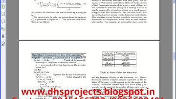 Active Learning for Ranking through Expected Loss Optimization |IEEE 2015 Projects