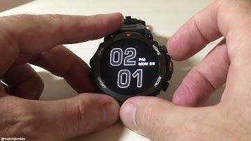 Aurafit Trek 1 G6 - Adjust Screen Brightness