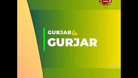 New Gurjar Attitude Status, Gurjar Status #गुर्जर #Gurjar