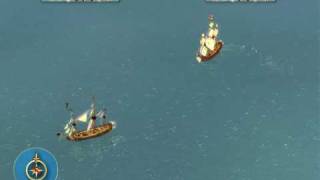Sid Meier's Pirates! Ship of the Line vs. Ship of the Line #2 (Swashbuckler)