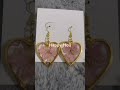 Resin earrings #artandcraft #earrings #resinart #jewellery #resincrafts #resin #gift