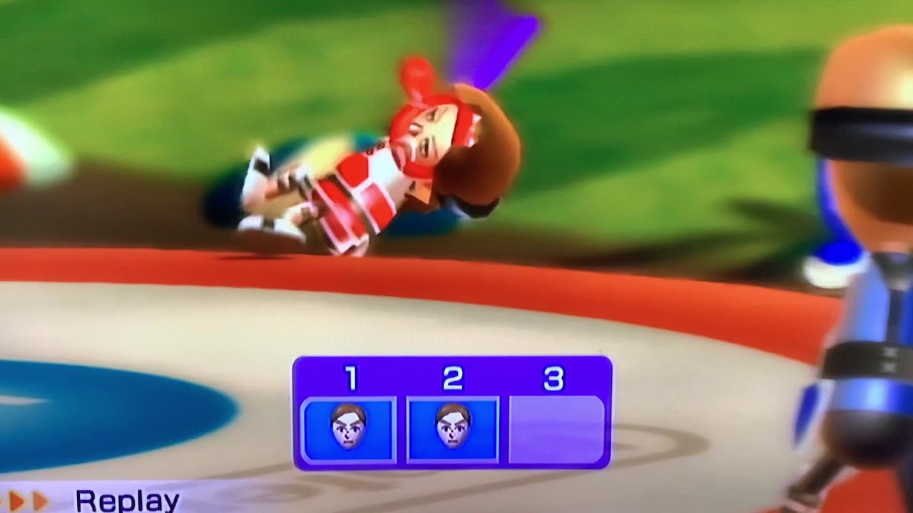 Wii sports resort swordplay Duel (Kathrin the Champion )