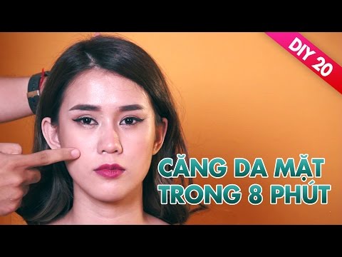 DIY 20 | Căng Da Mặt Trong 8 Phút | NgọcThảo [ Hướng Dẫn Chăm Sóc Da ]