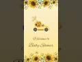 A Grand Welcome for the Little One! ✨ | Aesthetic Baby Shower Invites 👶🏻#shorts #trending #viral