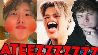 *new fan* reacts to ATEEZ being the funniest KPOP group and super crackhead moments