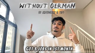 Germany Mein 1 Mahine Mein 3 Part-Time Jobs 😱 | Full Experience + Tips
