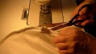 UPHOLSTERY HOW TO ATTACH WELTING TO TOP AND BOTTOM OF CUSHION FABRIC