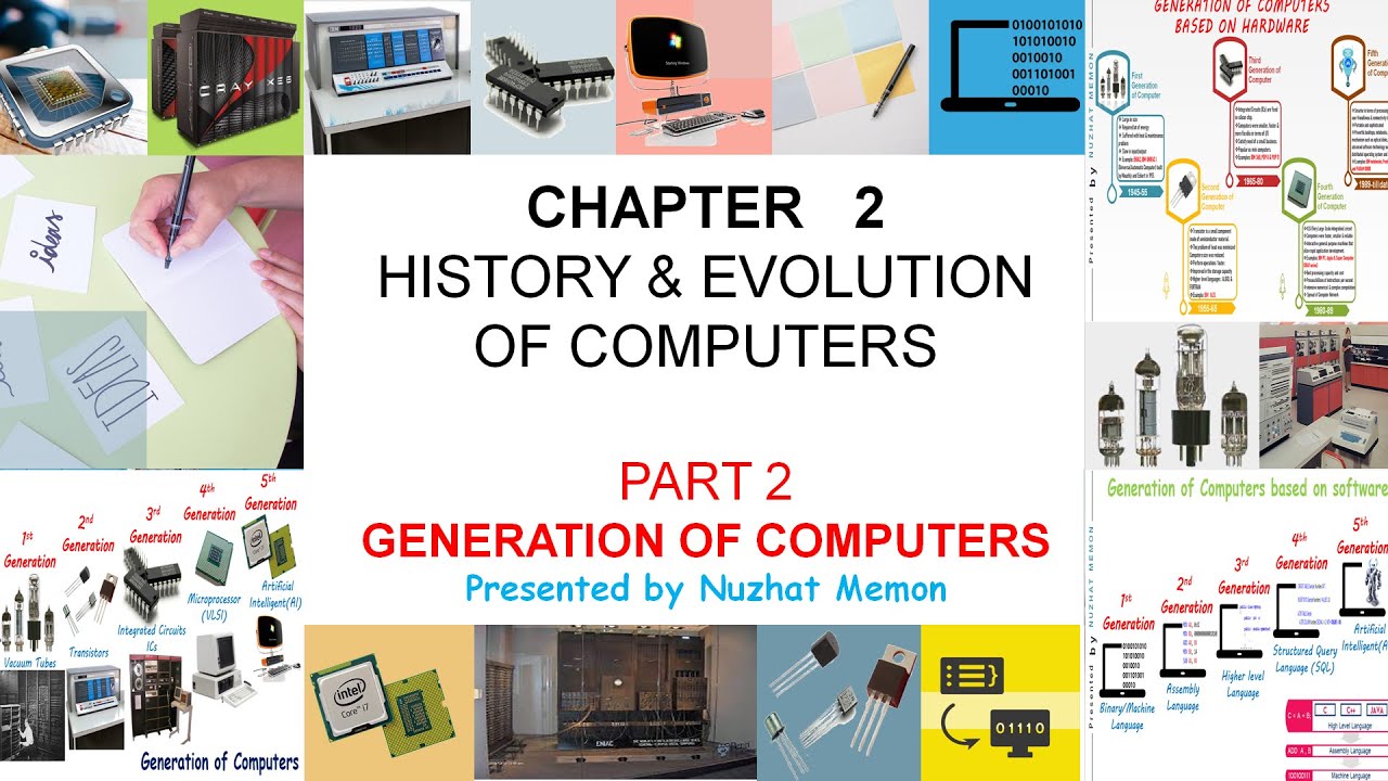 Std 9 Computer Chapter 2 History and Evolution of Computer (Generation ...