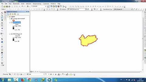 Clipping Raster Dataset in ArcGIS 10  تقطيع الصور الجوية
