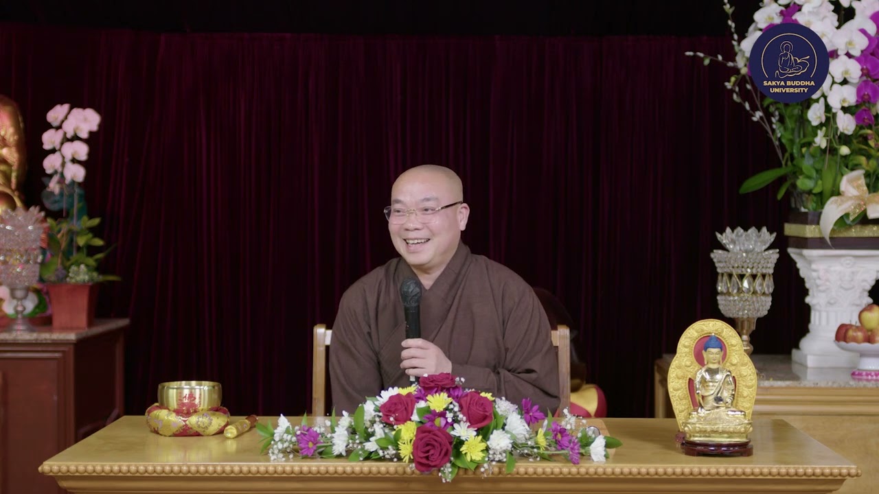 A Tỳ Đạt Ma Câu Xá Luận ☸️ Bài 35: Đời sống của Hữu tình - Thầy Thích Huyền Châu || SBU TV57.15 - Q