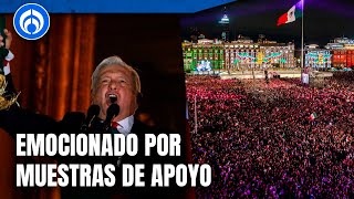 AMLO da su penúltimo grito de Independencia