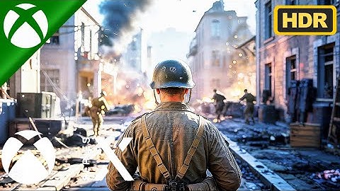 COLLATERAL DAMAGE (WWII Campaign) Urban Warfare & Tank Assault (Xbox Series X) [60FPS]