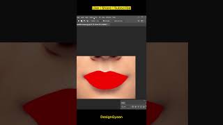 Create Realistic Lipstick in Photoshop shorts photoshop