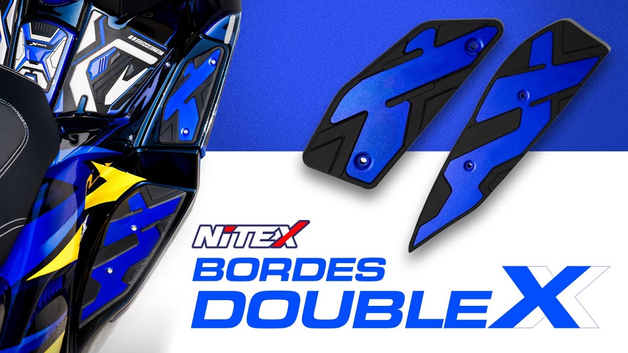 Bordes DOUBLE X dari NITEX GMA Product Series Yamaha Xmax  2016-2024  di jamin ANTI LICIN!!