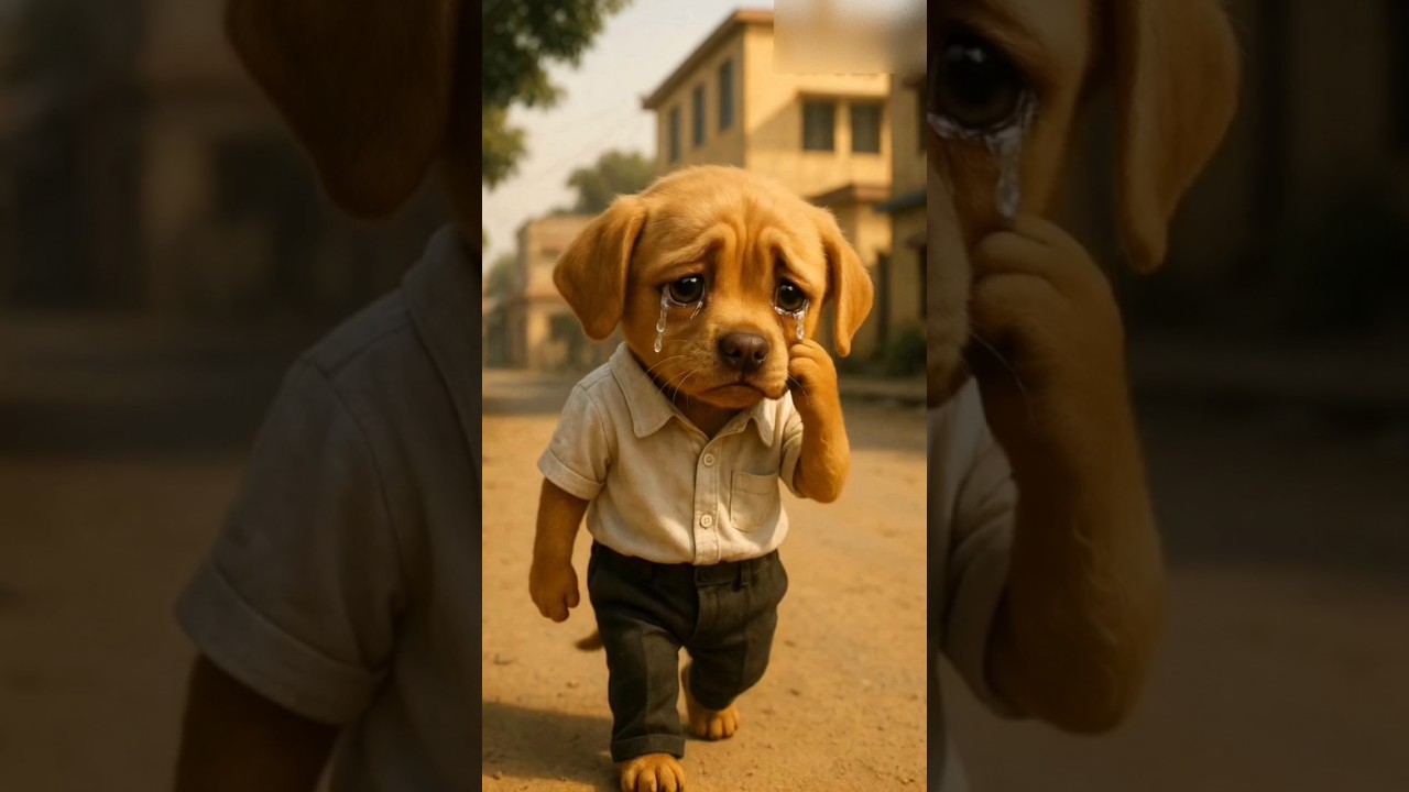 Puppy Ke Paas Books Nahi Hai😭😭Cute Puppy Sad Story #22 