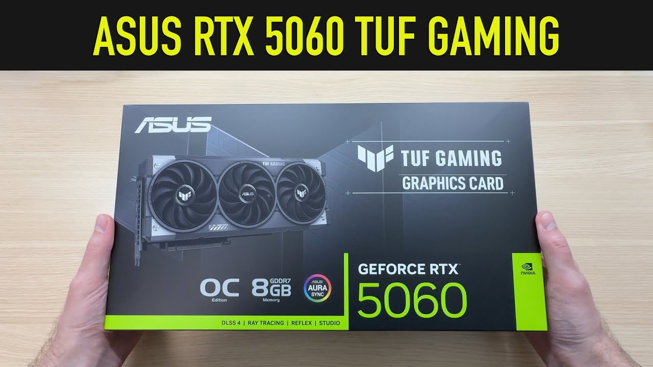 Unboxing & Features Overview: ASUS TUF GAMING RTX 5060
