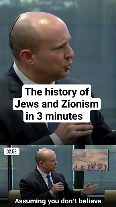 A history of Jews and Zionism in 3 minutes