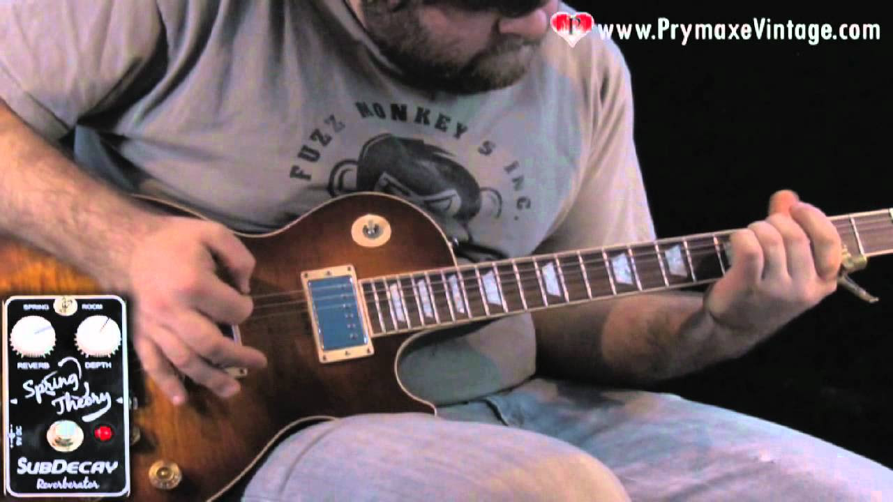 Subdecay Spring Theory リバーブ Reverb SubDecay Spring Theory Reverb - YouTube