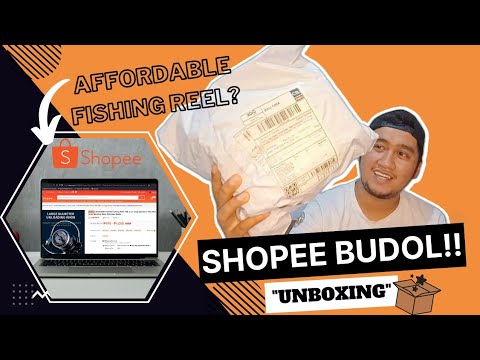 Unboxing! Affordable new fishing reel from Shopee