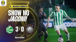 A JUVE DEU AULA NO ALFREDO JACONI! JUVENTUDE DOMINA O OPERÁRIO E GOLEIA!