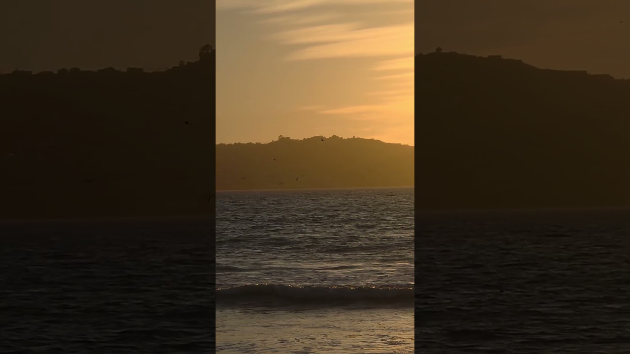 Un atardecer sereno en la bahía de Coquimbo: Un registro visual del 8 de agosto de 2026