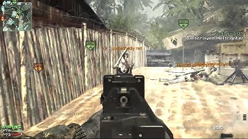 Call of Duty MW3: TRIPLE KILL, result of an awesome flanking move