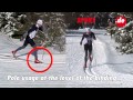 Cross-country skiing technique: Classic diagonal