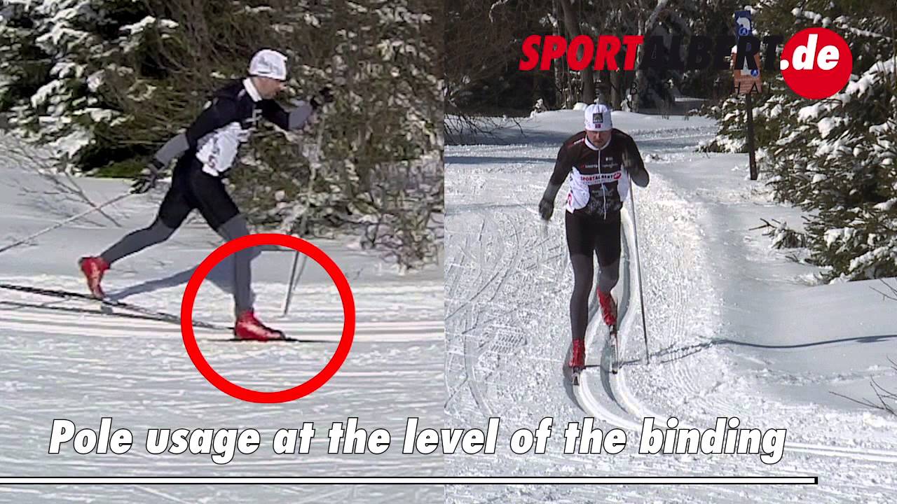 Cross Country Skiing Technique Classic Diagonal Youtube within Xc Ski Techniques