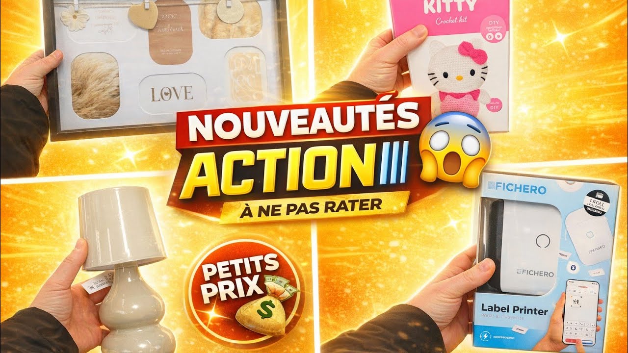 Arrivage de FOLIE chez ACTION ✅️  - février 2026 😱