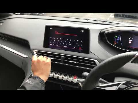 How to programme a postcode into a Peugeot sat nav | Tutorial