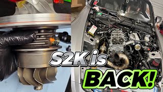 S2K is Back! Installed knock sensor, new fuel pressure sensor, and ring break in! Knock Sensor Replacement Honda S2000