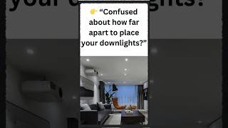 How Far Apart Should Lights Be  Lighting Designers Formulalumileon