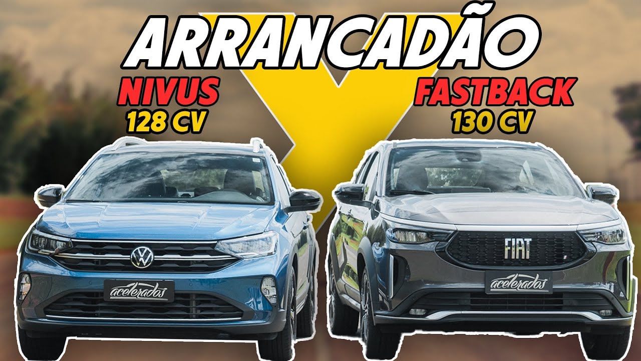 FASTBACK x NIVUS NA ARRANCADA! Qual SUV cupê com motor 1.0 turbo anda mais? | Arrancadão #93